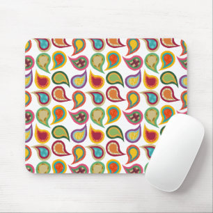 Atomic Paisleys Mouse Pad