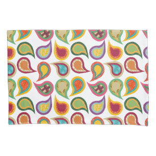 Atomic Paisleys Pillowcase