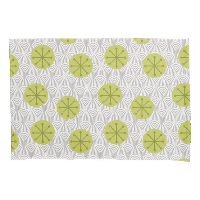 Atomic Pinwheels  Pillowcase (Front)