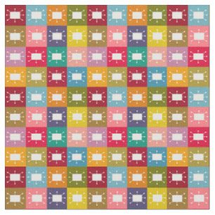 Atomic Rectangles Fabric