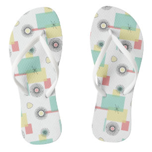 Atomic Retro Geo Flip Flops