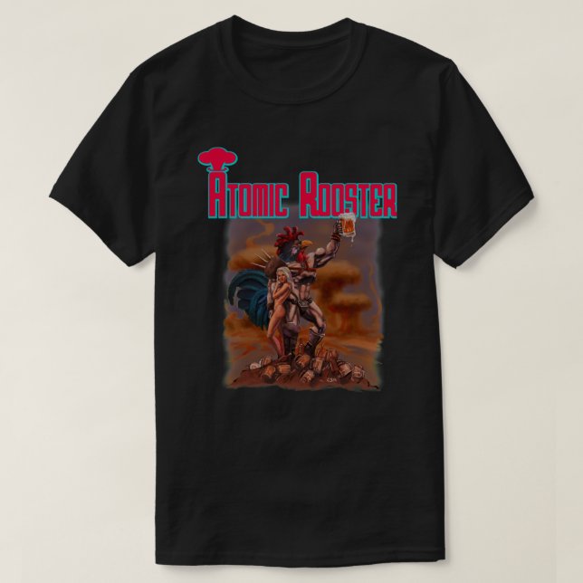 ATOMIC ROOSTER (Medieval) T-Shirt (Design Front)