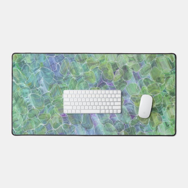 atomic sea glass : desk mat (Keyboard & Mouse)