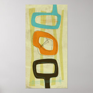 Atomic shapes poster