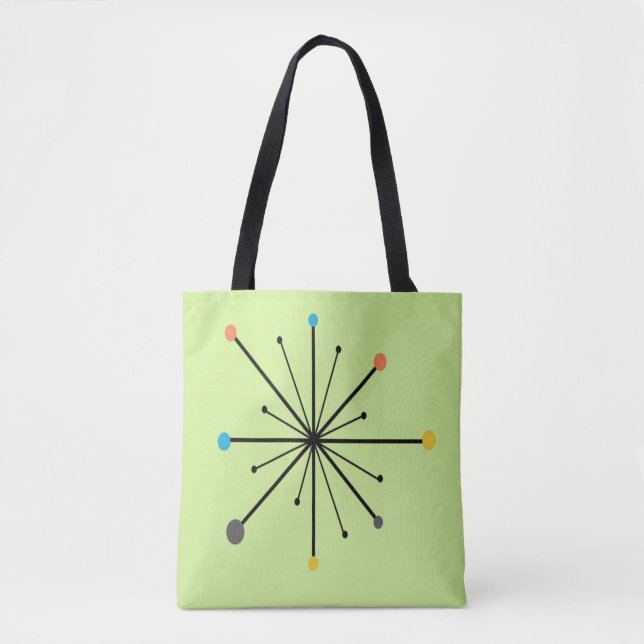 Atomic Starburst Tote Bag (Front)