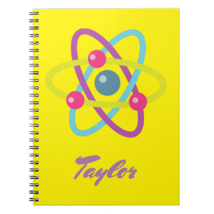 Atomic STEM Bright Yellow Notebook