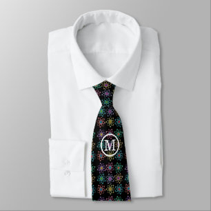 Atomic Structure Pattern Science Tie