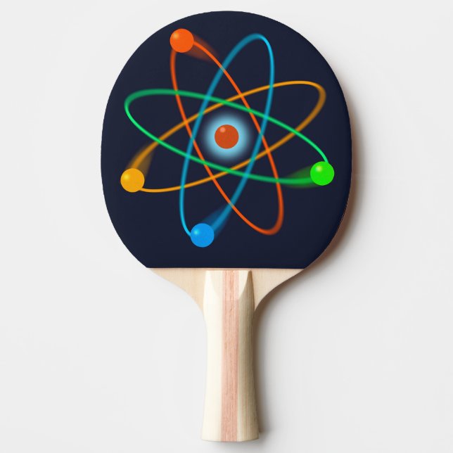 Atomic Structure Ping Pong Paddle (Front)