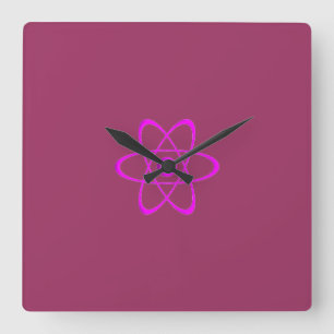 Atomic Symbol Wall Clock