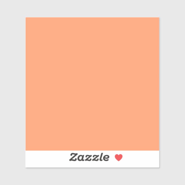 Atomic Tangerine  (solid colour)   (Sheet)