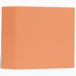 Atomic Tangerine (solid colour) Binder