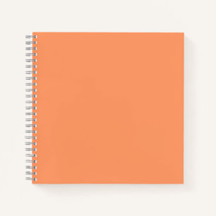 Atomic Tangerine  (solid colour)   Notebook