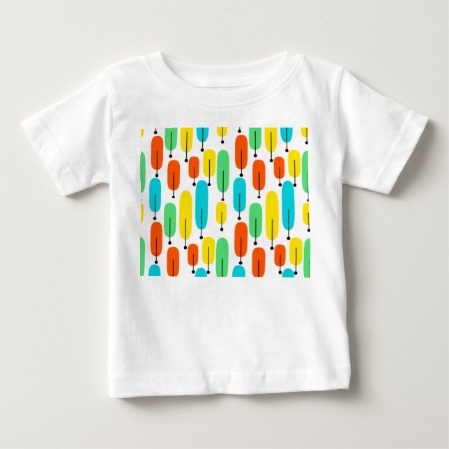 Atomic Trees Baby T-Shirt (Front)