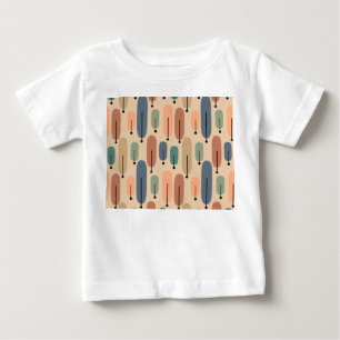 Atomic Trees Retro Baby T-Shirt