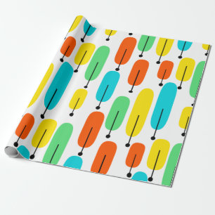 Atomic Trees Wrapping Paper