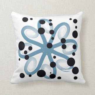 Atomic Whirl Throw Pillow