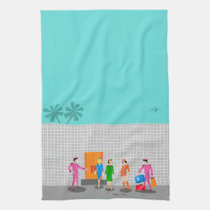 Atomique Palm Springs Stewardess Serviettes de cui