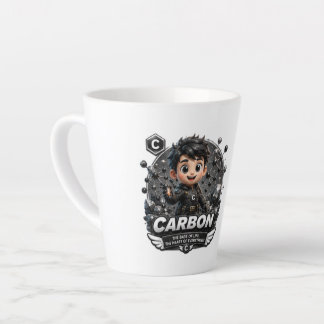 ATOMIVRA Carbon Character Latte Mug