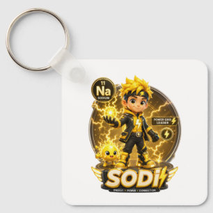 ATOMIVRA Sodium Character  Keychain