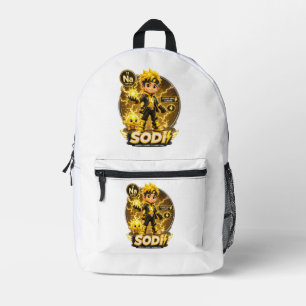 ATOMIVRA Sodium Character  Printed Backpack