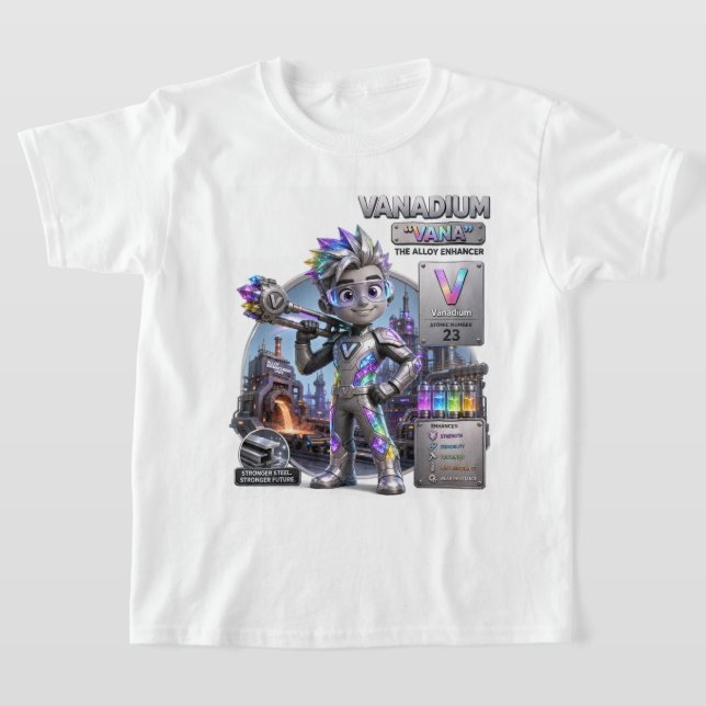 ATOMIVRA Vanadium  T-Shirt (Laydown)