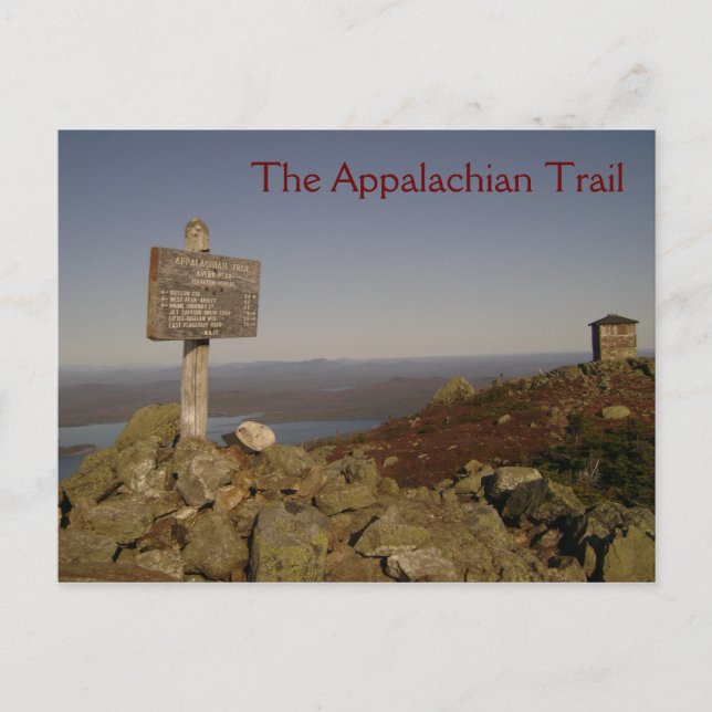 Atop Avery Peak - Customized Postcard (Front)