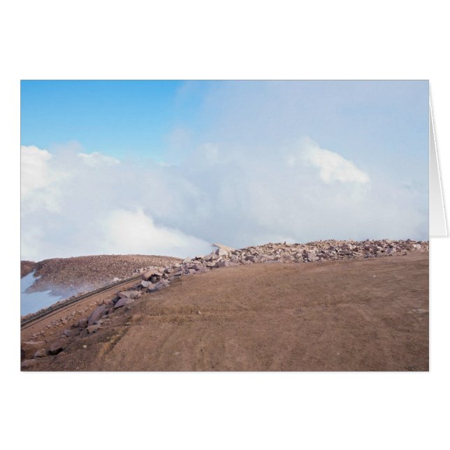 Atop Summit of Pikes Peak (Front Horizontal)