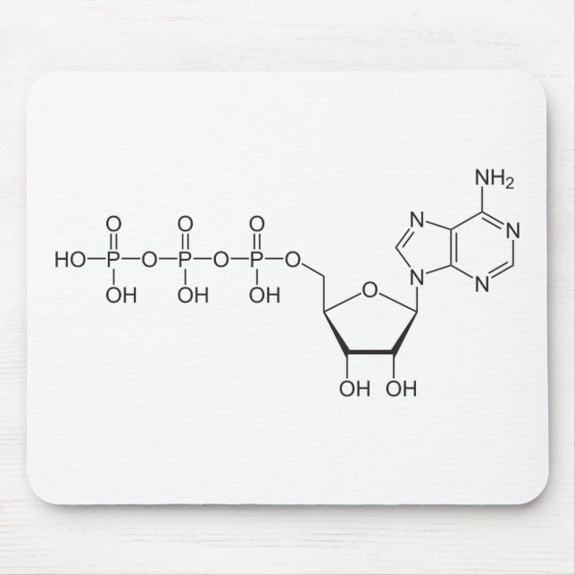 ATP molecule Mouse Pad (Front)