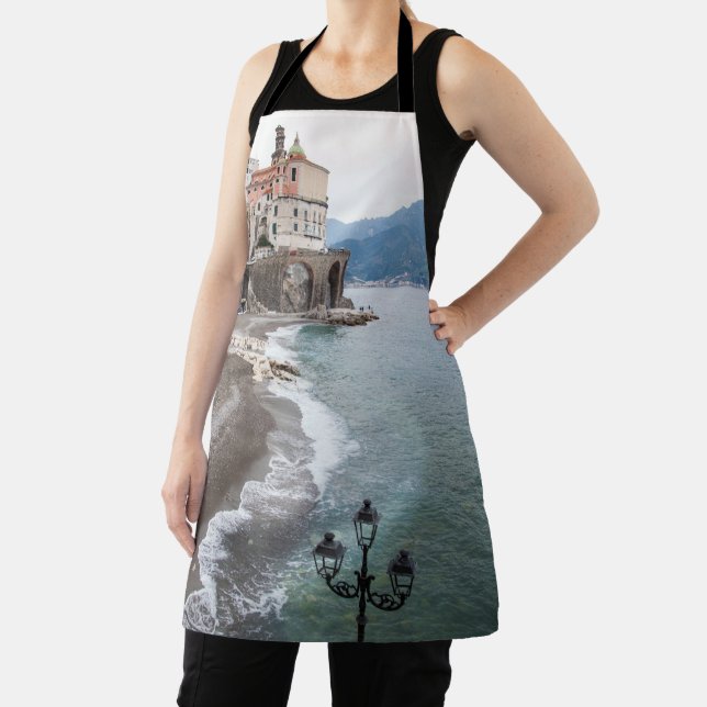 Atrani Beach Dream #1 #travel #wall #art Apron (Insitu)