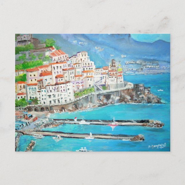 Atrani, Italie - Carte postale (Devant)