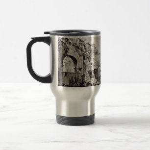Atrium of the Portico of Octavia in Rome Travel Mug