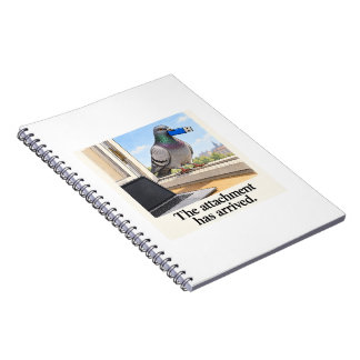 Attachment Arrived Funny Pigeon USB Notebook