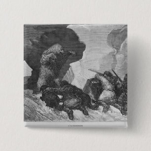 Attack 2 Inch Square Button