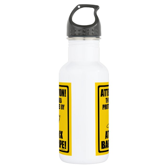 Attack Bagpipe 532 Ml Water Bottle (Front)