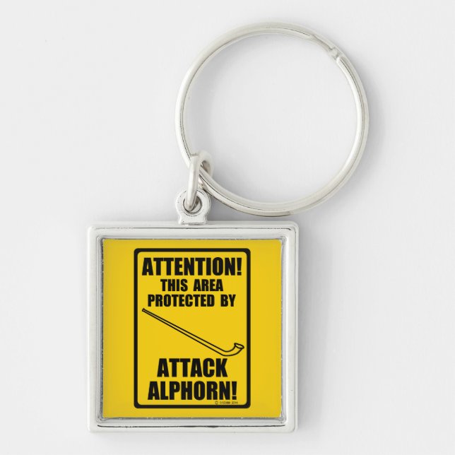 Attack Djembe Keychain (Front)