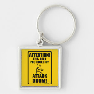 Attack Drum Keychain