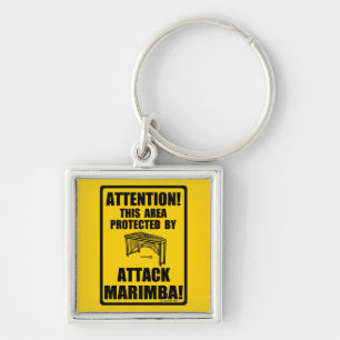 Attack Marimba Keychain
