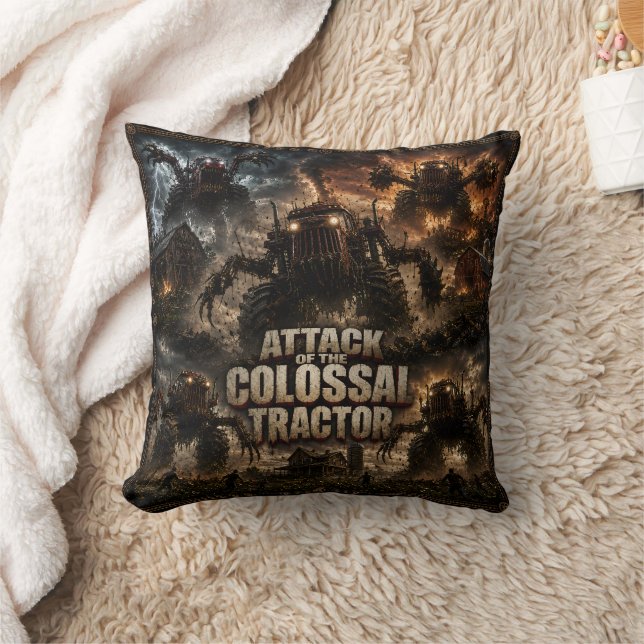 Attack of the colossal chapter/tractor cushion (Blanket)