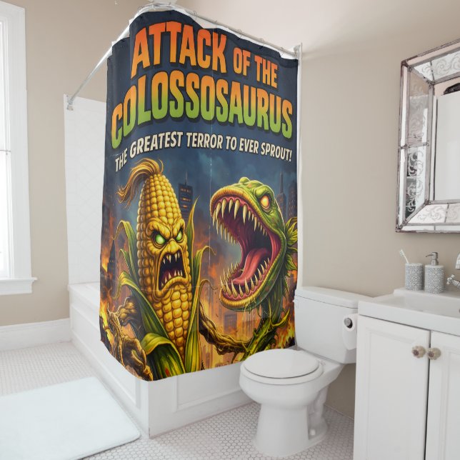 Attack of the Colossus/creature feature shower  (In Situ)