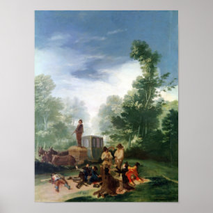 Attack on a Coach, 1787 Poster