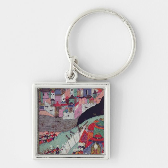 Attack on Belgrade in 1521 Keychain (Front)