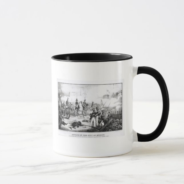 Attack on the City of Mexico Mug (Right)