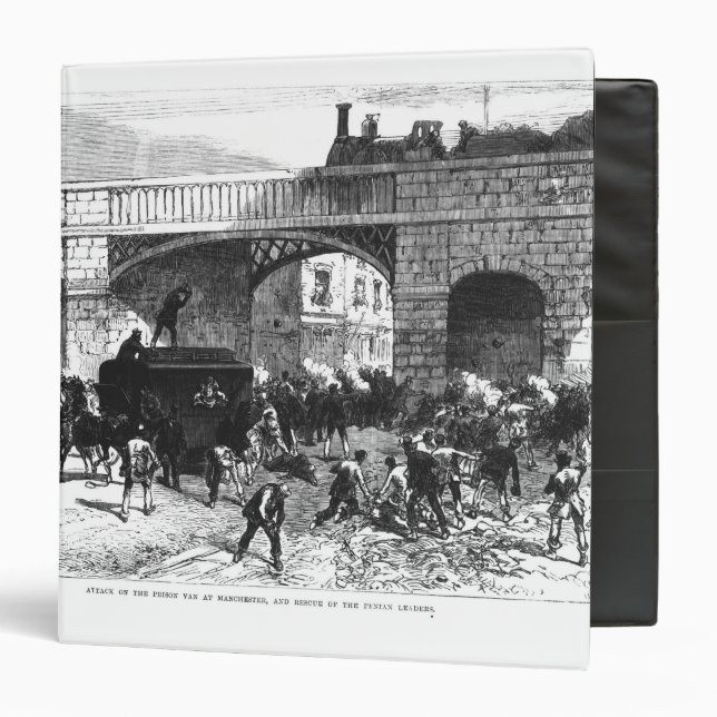 Attack on the Prison Van at Manchester Binder (Front/Inside)