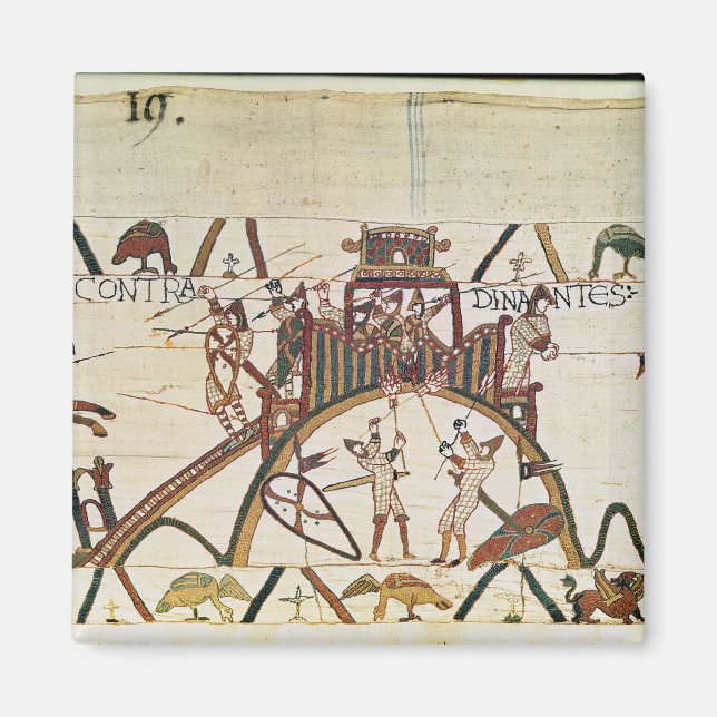 Attack on the Town of Dinan Magnet (Front)