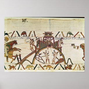 Attack on the Town of Dinan Poster