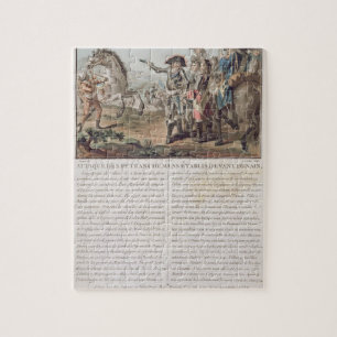 Attack on the trenches established in front of Den Jigsaw Puzzle