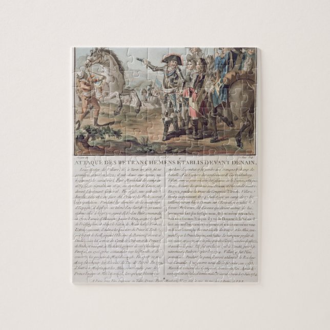 Attack on the trenches established in front of Den Jigsaw Puzzle (Vertical)