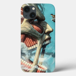 Attack on Titan Anime-Inspired Phone Case: Epic Ti iPhone 13 Case