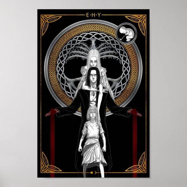 Attack on titan eren and ymir poster (Front)