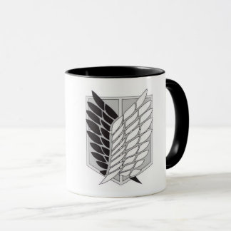 Attack on Titan Scout Regiment Wings of Freedom Em Mug
